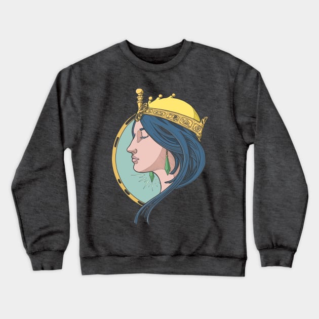 Female Howl Crewneck Sweatshirt by EruannieCaline